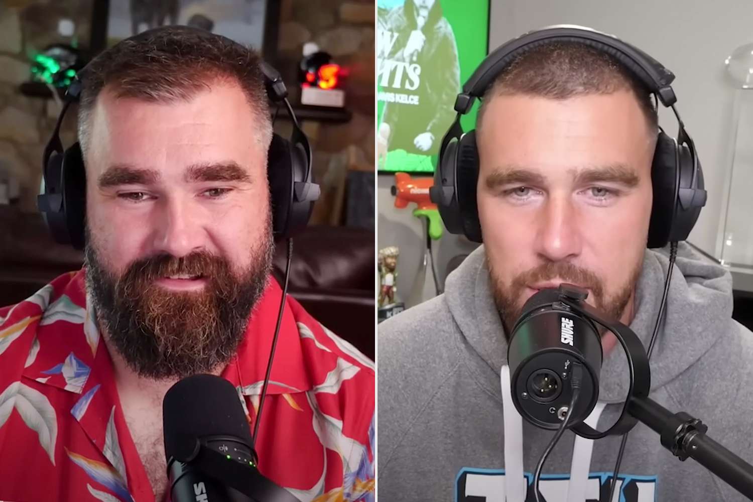 Jason and Travis Kelce podcast