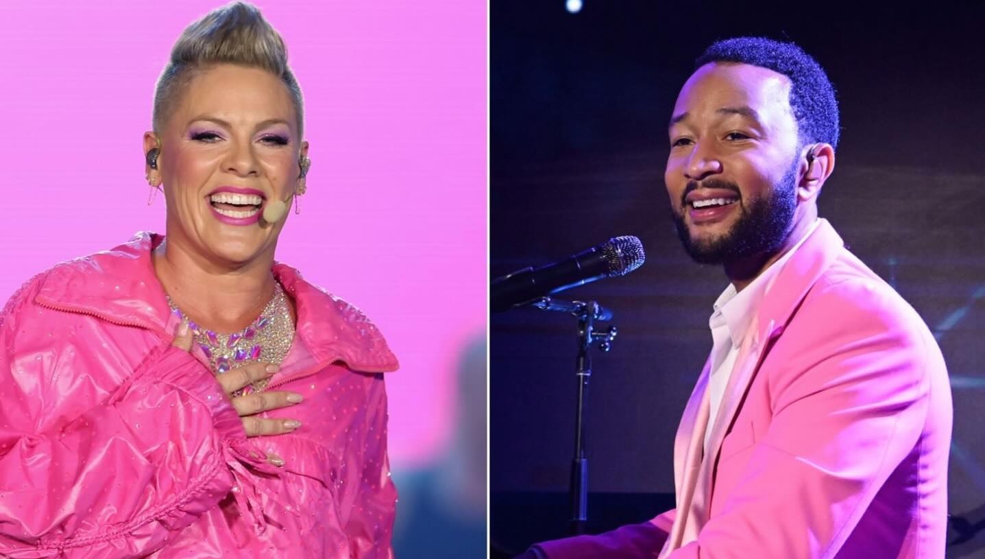 John Legend and Pink