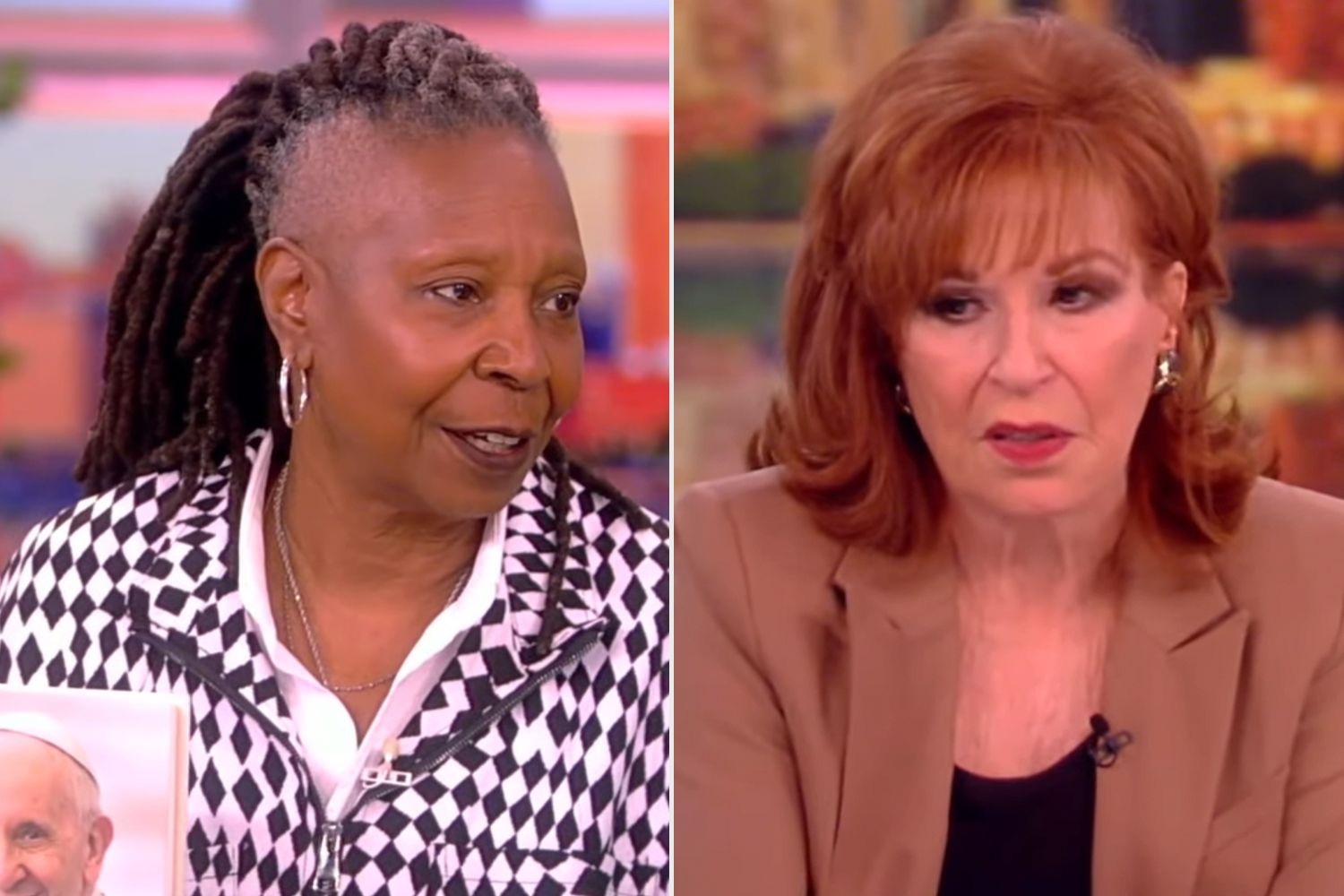 Joy Behar and Whoopi Goldberg