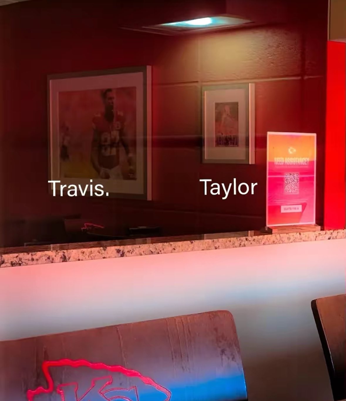 Travis Kelce Suite at Arrowhead