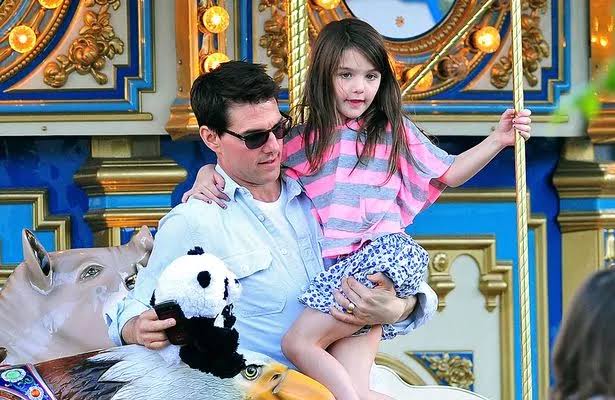 Tom and Suri Cruise