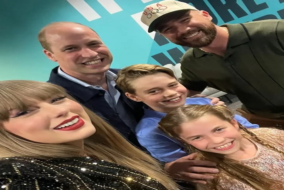 Prince William playfully shades Travis Kelce 2 years after viral Taylor Swift selfie