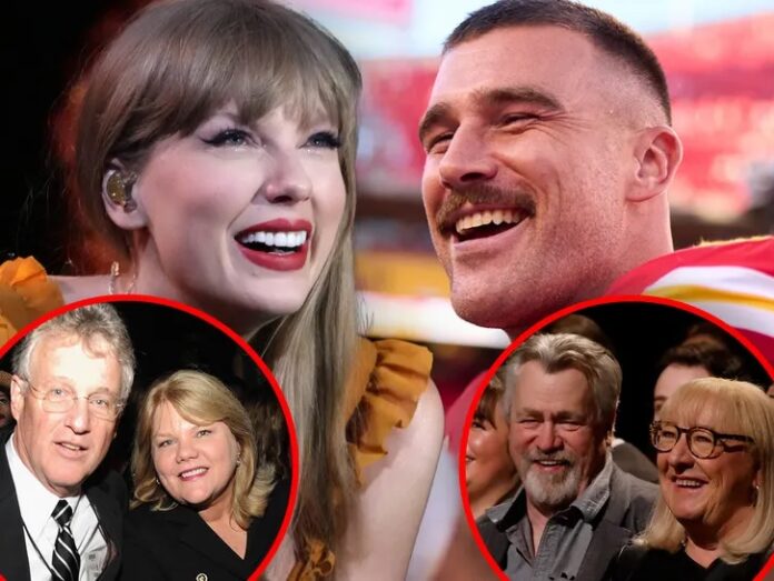 Taylor Swift's Parents and Travis Kelce's Parents