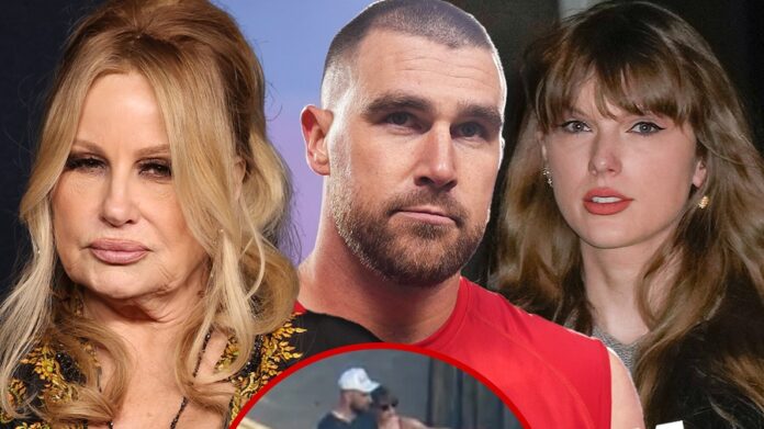 Jennifer Coolidge and Travis Kelce and Taylor Swift