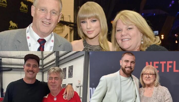 Taylor Swift Family and Travis Kelce Family