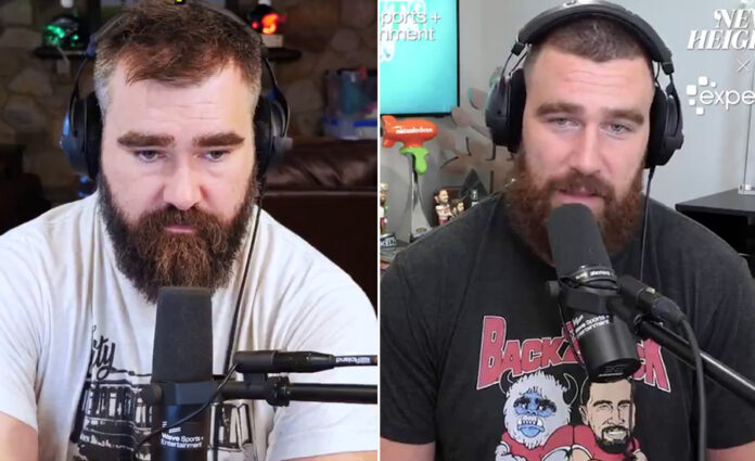 Travis Kelce and Jason Kelce New Heights