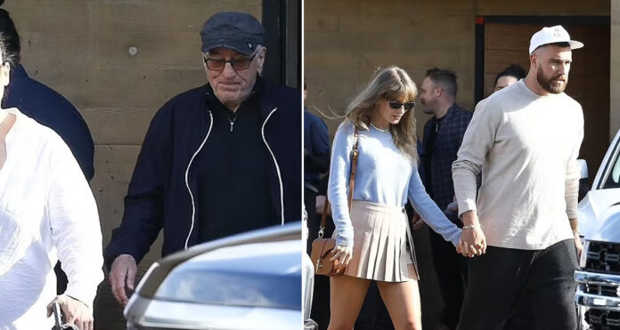 De Niro and Travis Kelce and Taylor Swift