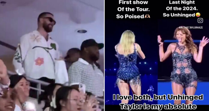 Taylor Swift first and last show difference