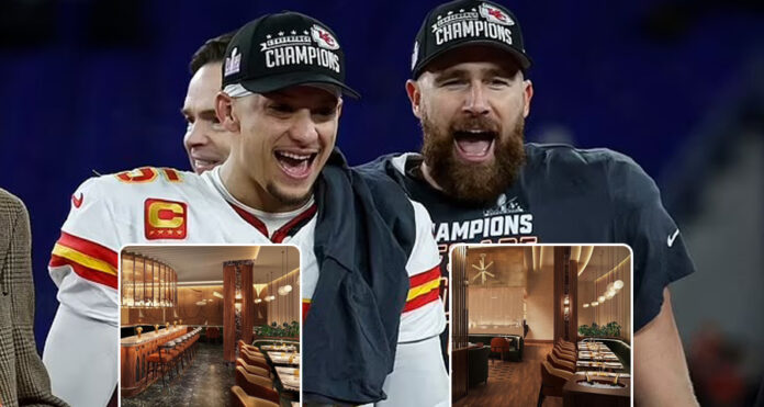 Travis Kelce and Patrick Mahomes open Steakhouse