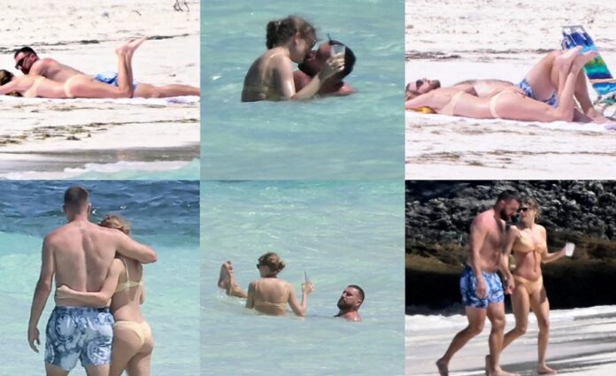 Travis Kelce and Taylor Swift Bahamas Pictures