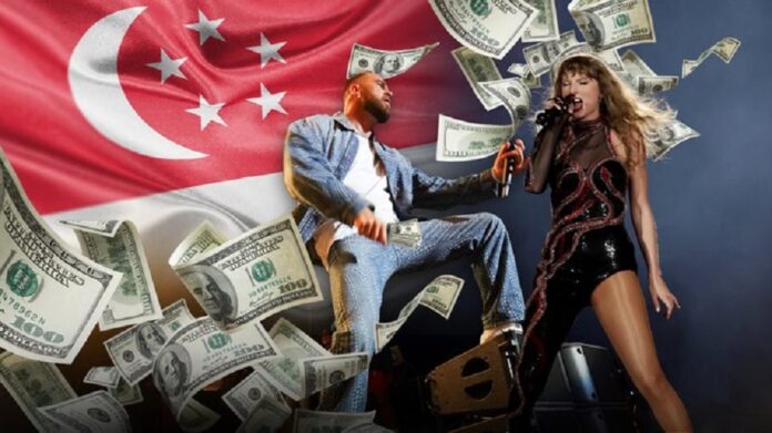 Travis Kelce and Taylor Swift Singapore Deal