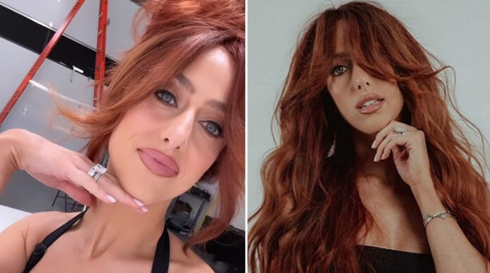 Brittany Mahomes Red Hair Look