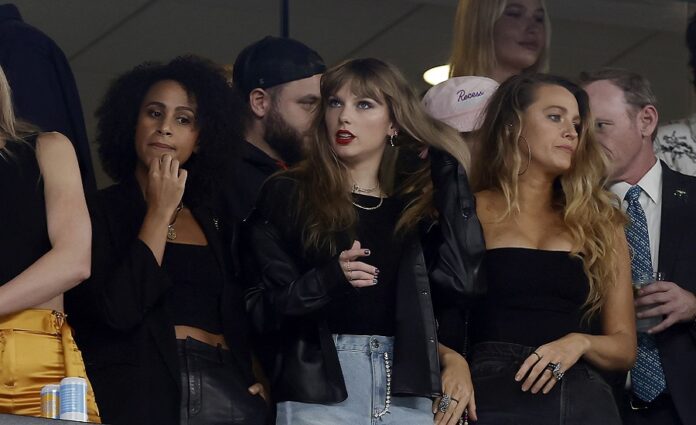Taylor Swift at a Chiefs Game