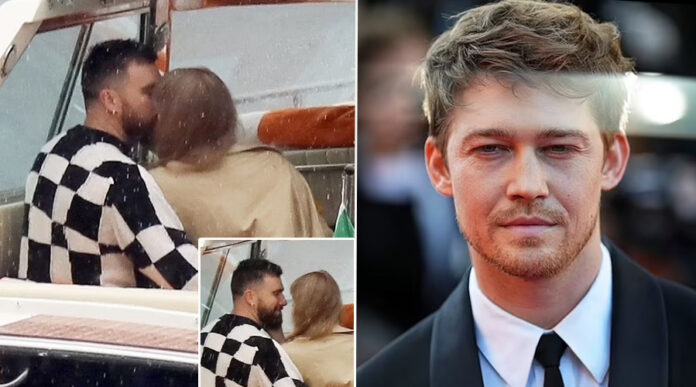 Joe Alwyn at Kinds Of Kindness red carpet at the 77th annual Cannes Film Festival on Friday