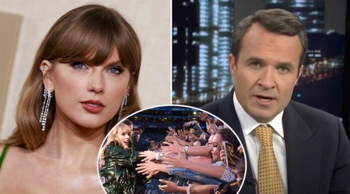 Newsmax host slams Taylor Swift Fans