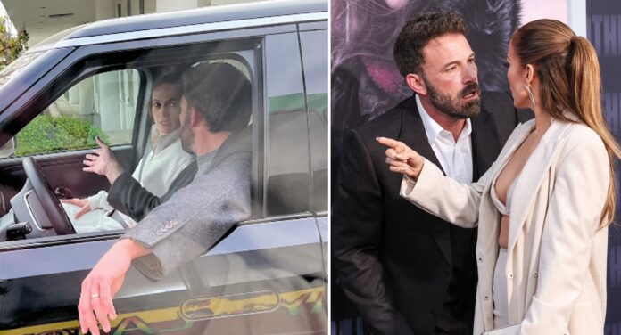 Ben Affleck Pissed at Jennifer Lopez