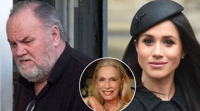 Meghan Markle and Her Dad and Lady C