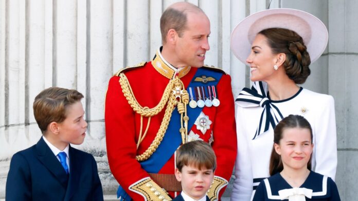 Prince William and Kate Middleton and the Children