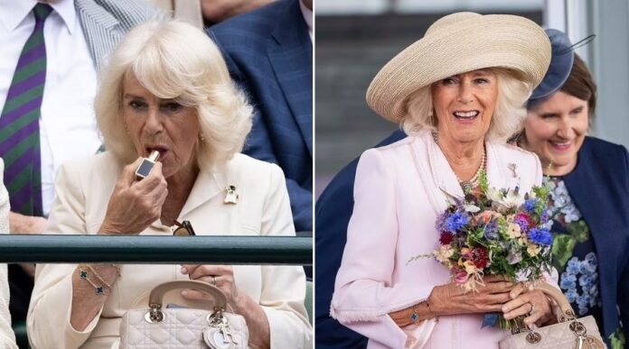 Queen Camilla Applying Make-Up