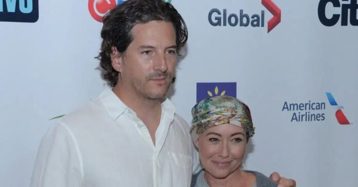 Shannen Doherty and Kurt Iswarienko