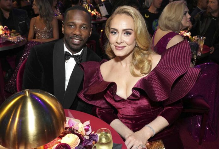 Adele and Rich Paul