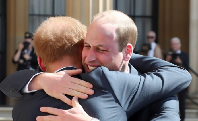 Prince William and Harry