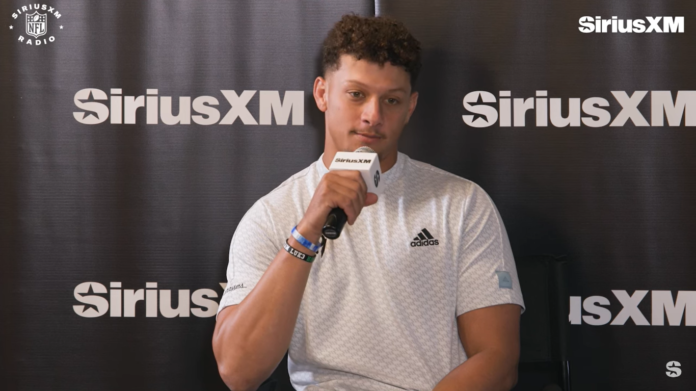 Patrick Mahomes in an Interview