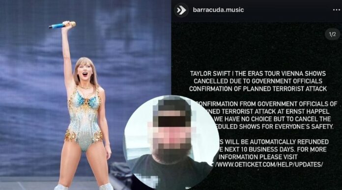 Swift's concert promoter confirmed the cancellation in a post, citing public safety