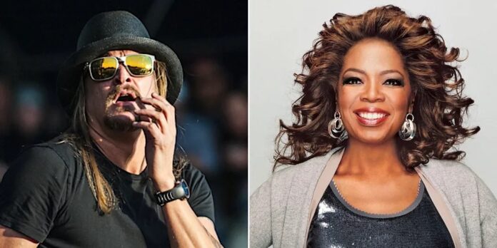 Kid Rock and Oprah Winfrey