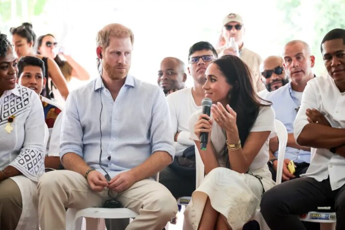 Prince Harry and Meghan Markle in public