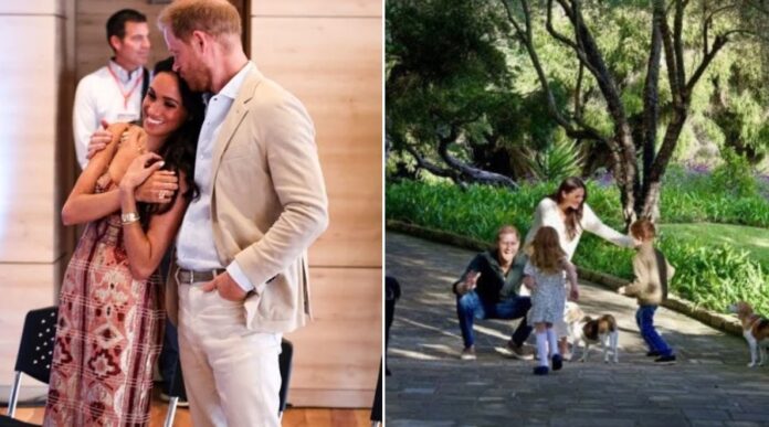 Prince Harry and Meghan Markle share family Christmas card