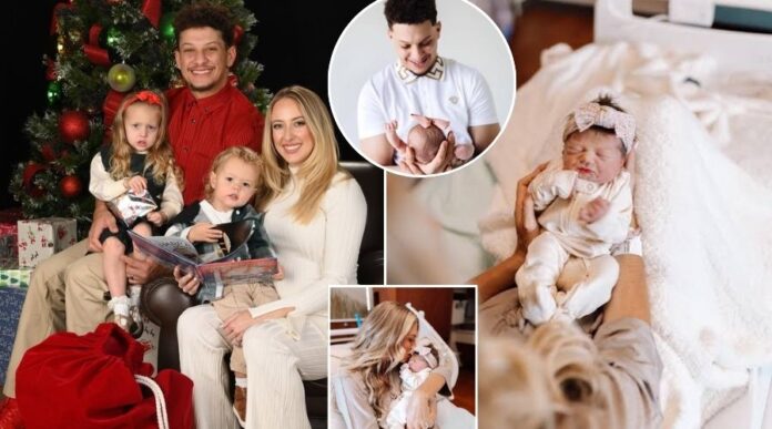 Patrick and Brittany Mahomes welcome baby