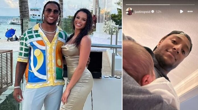 Chiefs’ Justin Reid Welcomes Baby Girl In A Cute Instagram Story and Shares First Glimpse Of The Baby “She’s so cute”