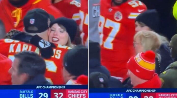 Taylor Swift at Chiefs game