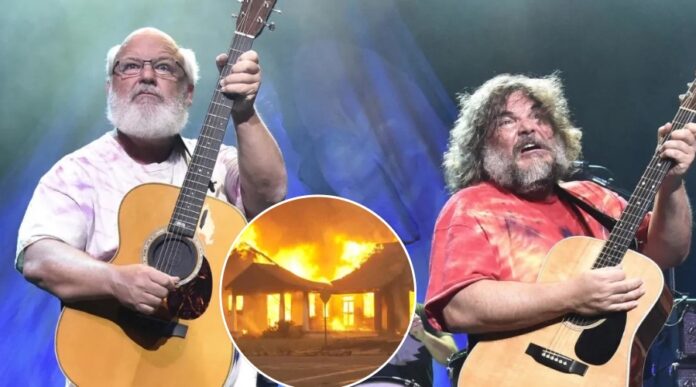 Jack Black Tenacious D with Kyle Gass