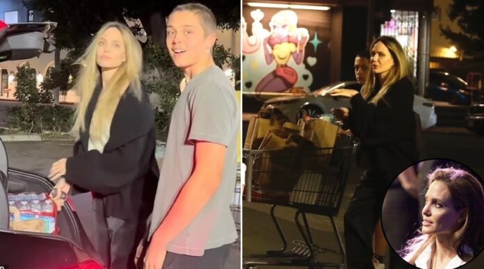 Angelina Jolie and son Knox, 16, reveal how they're helping loved ones amid LA fires