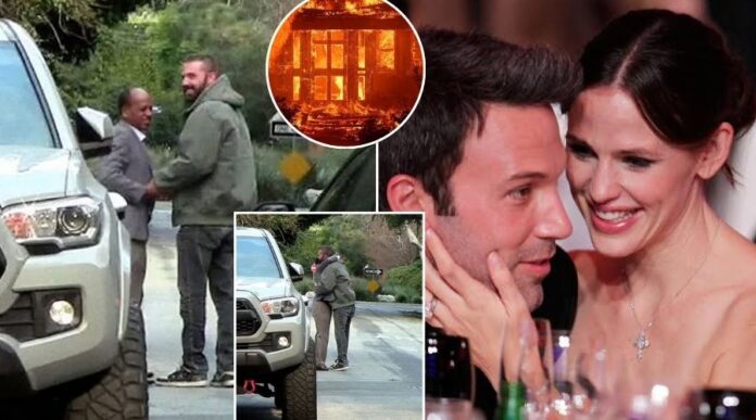 Ben Affleck in Smiles After Helping Ex Jennifer Garner Flee LA Fires