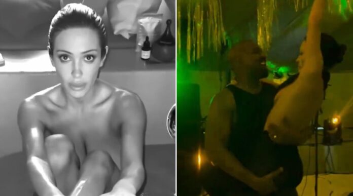 Kanye West Posts Video of Bianca Censori Naked in Bathtub on Her Birthday