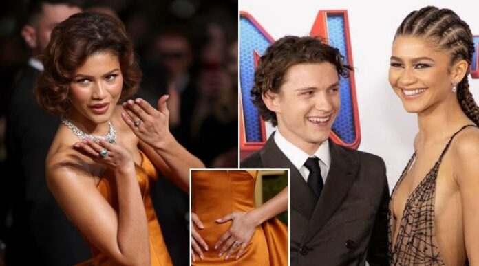 Zendaya Breaks Silence on Engagement Rumors With Tom Holland After Showing Off a Diamond Ring and a ‘T’ Tattoo at the 2025 Golden Globes