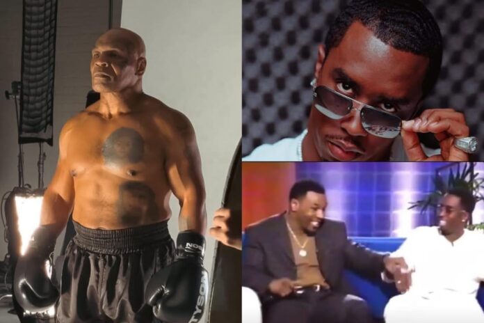 Mike Tyson removes Diddy’s hands