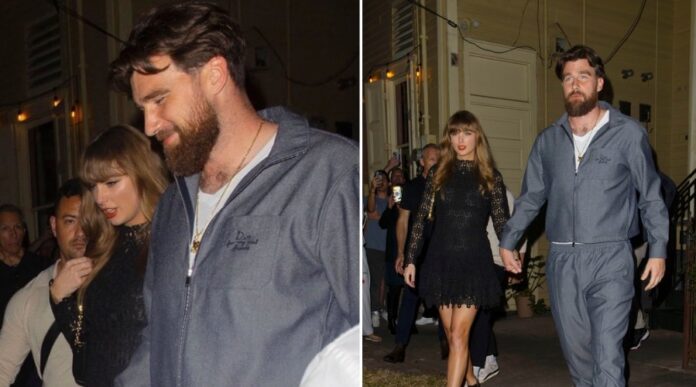 Taylor Swift and Travis Kelce out in New Orleans