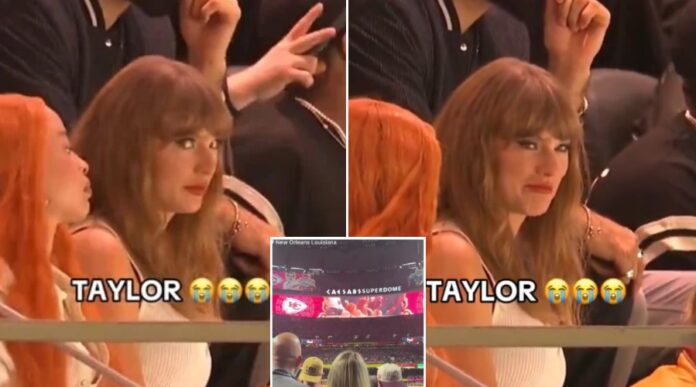 Taylor Swift at Super Bowl