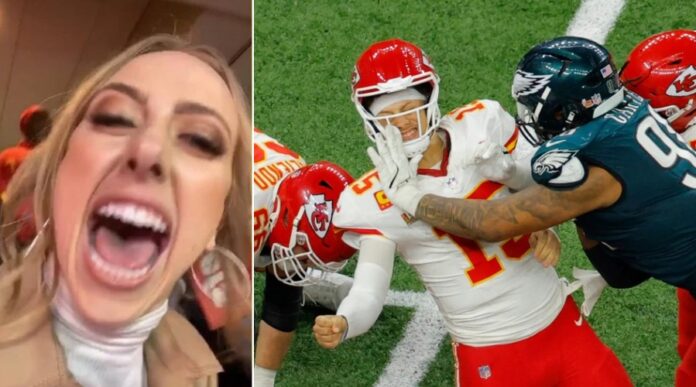 Brittany Mahomes breaks silence on Chiefs Super Bowl Loss