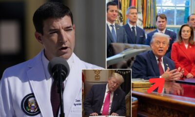 BREAKING: White House Doctor Breaks Silence on SECRET Diagnosis About Trump’s Health After New Photos Show Band-Aids on His Hand — And Also Reveals the Real Reason He Has Been Uncontrollably Falling Asleep During Meetings… Something Is Seriously Wrong and the Doctor Just Exposed It
