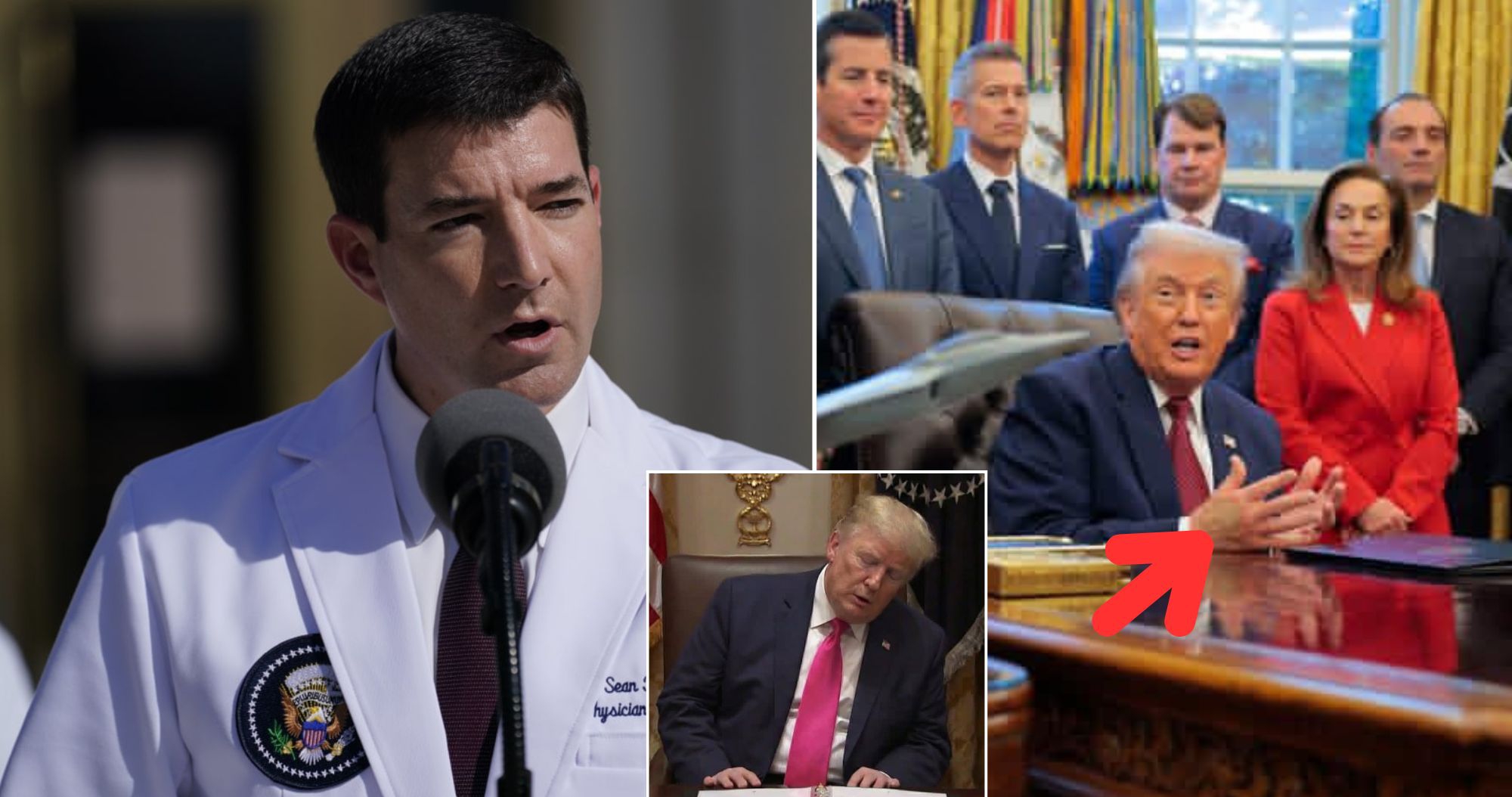 BREAKING: White House Doctor Breaks Silence on SECRET Diagnosis About Trump’s Health After New Photos Show Band-Aids on His Hand — And Also Reveals the Real Reason He Has Been Uncontrollably Falling Asleep During Meetings… Something Is Seriously Wrong and the Doctor Just Exposed It