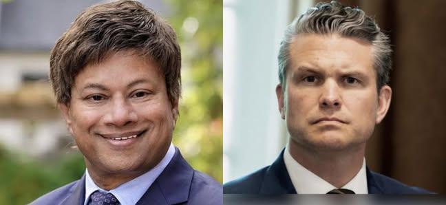 BREAKING: Pete Hegseth Has Reportedly Been Seen Trying to Leave the Country After Rep. Shri Thanedar Filed the First Article Against Him — and He’s Now Allegedly Demanding the Release of the Full, Unedited Boat-Strike Tape