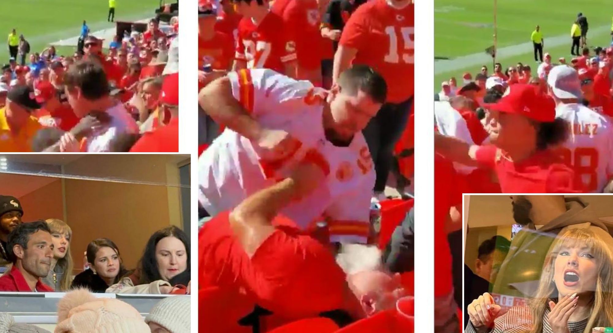 BREAKING: Furious Chiefs Fan Goes Wild and Causes a Major Commotion After the Chiefs vs. Texans Game — Screaming and Rushing Toward Taylor Swift’s VIP Box, Blaming Her