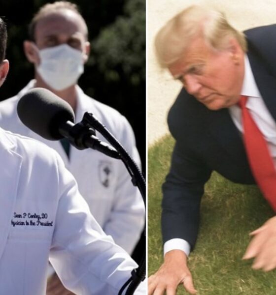 30 MINUTES AGO: White House Doctor BREAKS SILENCE on a TERRIBLE Diagnosis About Trump’s Health After He Recently Fainted, Revealing a Shocking Link to New Photos of Band-Aids on Trump’s Hand — And Also Reveals the Real Reason He Has Been Uncontrollably Falling Asleep During Meetings… It Is Really a Terrible Diagnosis, and the Doctor Just Exposed It
