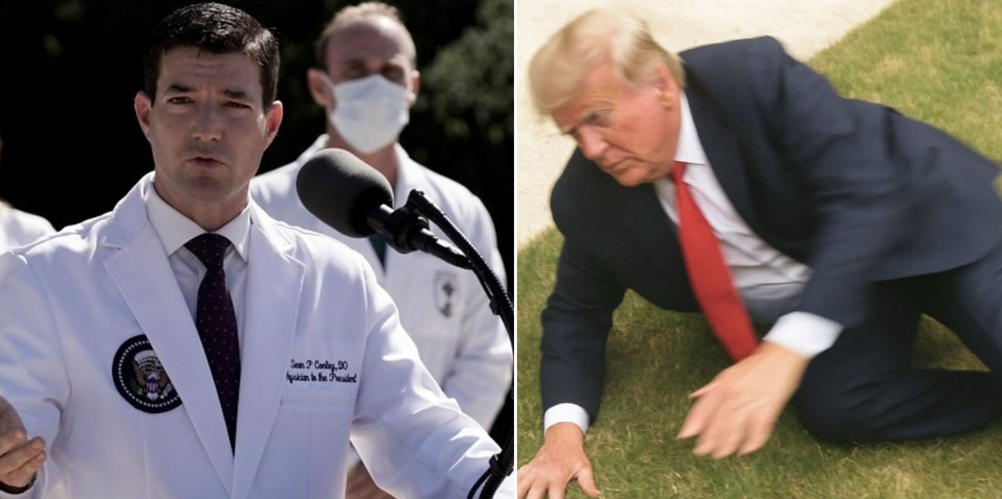 30 MINUTES AGO: White House Doctor BREAKS SILENCE on a TERRIBLE Diagnosis About Trump’s Health After He Recently Fainted, Revealing a Shocking Link to New Photos of Band-Aids on Trump’s Hand — And Also Reveals the Real Reason He Has Been Uncontrollably Falling Asleep During Meetings… It Is Really a Terrible Diagnosis, and the Doctor Just Exposed It