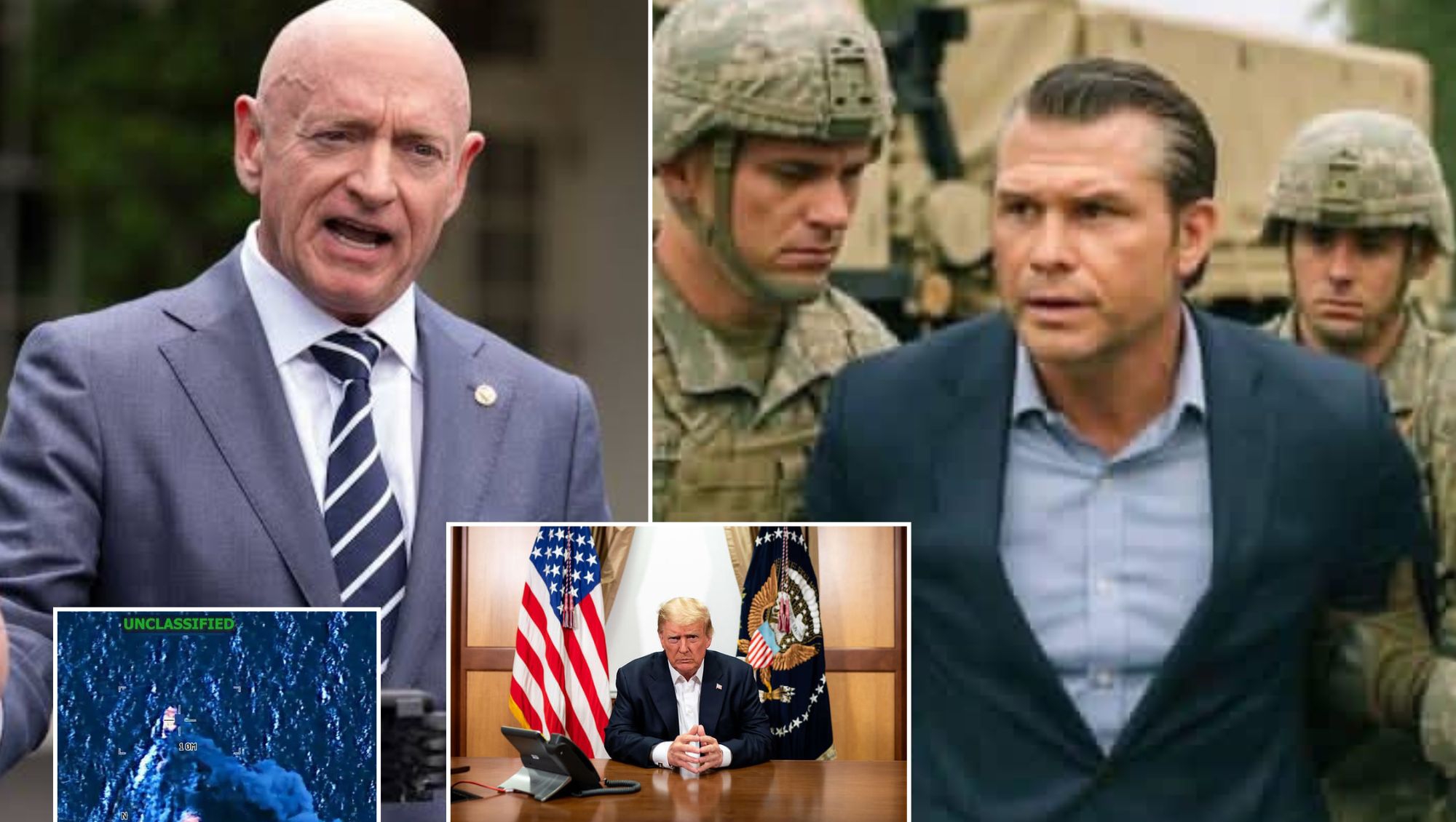 Pete Hegseth FORCIBLY REMOVED From Trump’s Cabinet Meeting After Sen. Mark Kelly Releases BRUTAL Unedited Documents and Tape